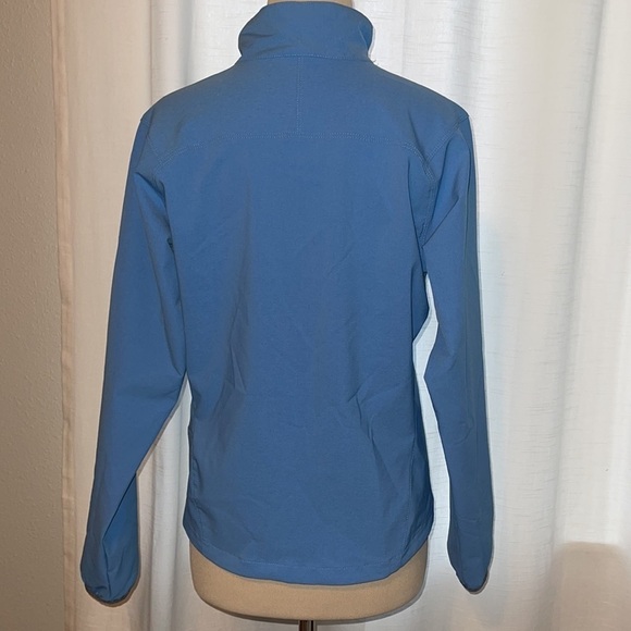 The north face blue 1/3 zip up pull over jacket size small - Picture 5 of 8